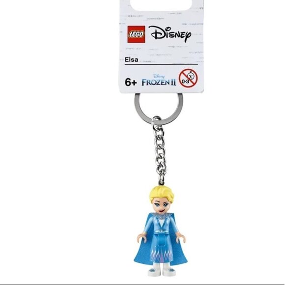 Lego Accessories - New LEGO Disney Frozen 2 Elsa Keychain